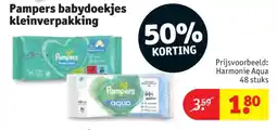 Kruidvat Pampers babydoekjes kleinverpakking aanbieding