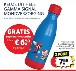 Kruidvat Kids tandpasta multivruchten 75 ml aanbieding
