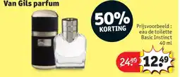 Kruidvat Van Gils parfum aanbieding