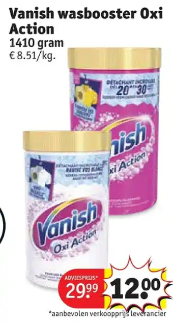 Vanish wasbooster Oxi Action