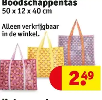 Kruidvat Boodschappentas aanbieding
