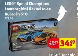 Kruidvat LEGO Speed Champions Lamborghini Revuelto en Huracán STO aanbieding