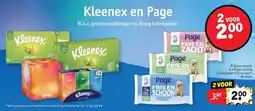 Kruidvat Page vochtig toiletpapier Fris en zacht 38 stuks aanbieding