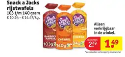 Kruidvat Snack a Jacks rijstwafels aanbieding