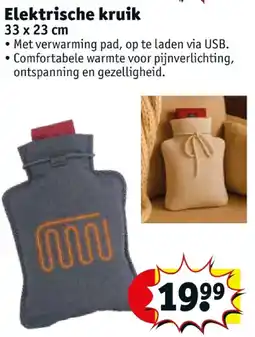 Kruidvat Elektrische kruik aanbieding