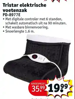 Kruidvat Tristar elektrische voetenzak aanbieding
