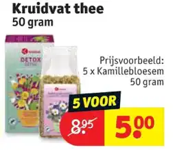 Kruidvat Kruidvat thee 50 gram aanbieding