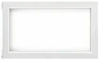 Zelfbouwmarkt Draaikipraam 70mm Pvc Wit 900x500mm Links !lot! aanbieding