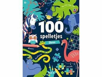 Multi bazar 100 Spelletjes Dieren aanbieding