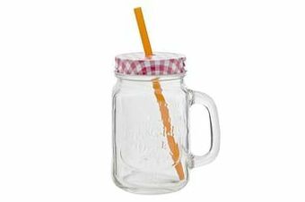 Makro Cosy & Trendy Drinkbeker met deksel en rietje 450 ml transparant aanbieding