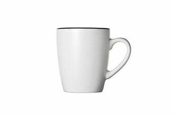 Makro Cosy & Trendy Beker Speckle ø 8,7 cm wit aanbieding