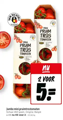 Jumbo Jumbo mini pruimtrostomaten aanbieding