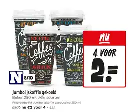 Jumbo Jumbo ijskoffie gekoeld aanbieding
