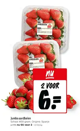 Jumbo Jumbo aardbeien aanbieding