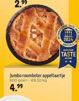 Jumbo Jumbo roomboter appeltaartje aanbieding