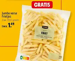Jumbo Jumbo verse frietjes aanbieding