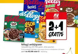Jumbo Kellogg’s ontbijtgranen aanbieding