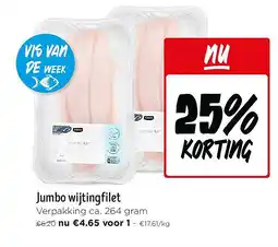 Jumbo Jumbo wijtingfilet aanbieding