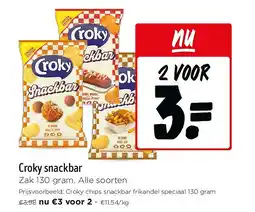 Jumbo Croky snackbar aanbieding