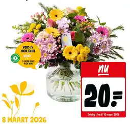 Jumbo 7 dagen mooi in de vaas aanbieding