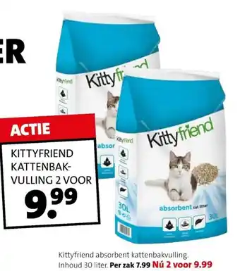 Kittyfriend Kattenbak Vulling 2 Voor