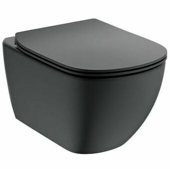 X2O Ideal Standard Tesi hangtoilet mat zwart randloos aanbieding