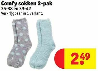 Kruidvat Comfy sokken aanbieding