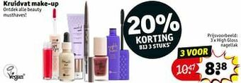 Kruidvat High gloss nagellak aanbieding