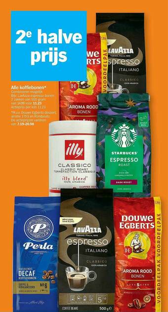 Albert Heijn Koffiebonen aanbieding