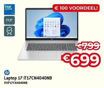 Hp Laptop 17 IT17CN4040NB