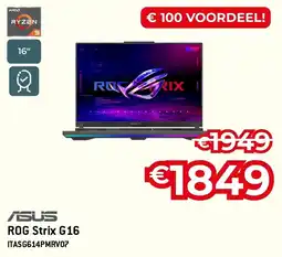 Exellent Asus ASUS ROG Strix G16 ITASG614PMRVO7 aanbieding