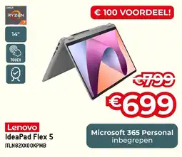 Exellent Lenovo IdeaPad Flex 5 ITLN82XXOOKPMB aanbieding