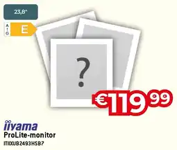 Exellent iiyama ProLite-monitor ITIIXUB2493 HSB7 aanbieding