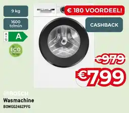 Exellent Bosch Wasmachine BOWGG246ZPFG aanbieding