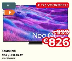 Exellent Samsung Neo QLED 4K-tv SGQE55QN83F aanbieding