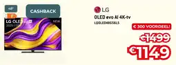 Exellent LG OLED evo Al 4K-tv LQOLED48G56LS aanbieding