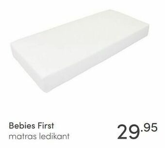 Baby & Tiener Bebies first matras ledikant aanbieding