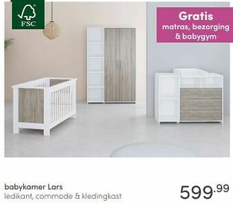 Baby & Tiener Babykamer lars aanbieding