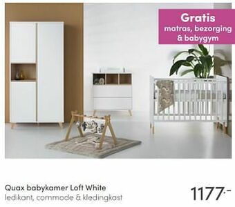 Quax babykamer loft white