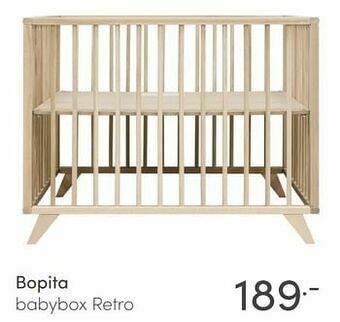 Baby & Tiener Bopita babybox retro aanbieding