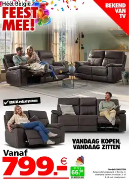 Seats and Sofas Model Kingston aanbieding