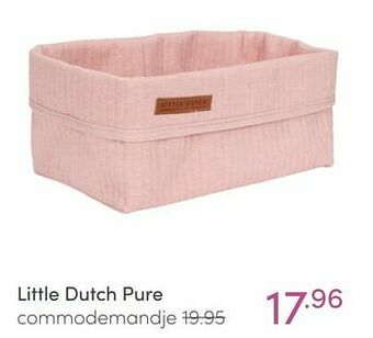 Baby & Tiener Little dutch pure commodemandje aanbieding