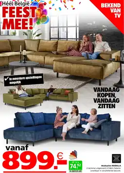 Seats and Sofas Hoeksalon Manilla aanbieding