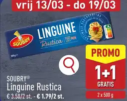 ALDI Soubry linguine rustica aanbieding