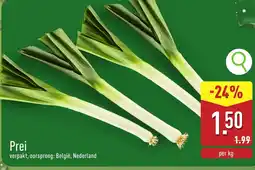 ALDI Prei aanbieding