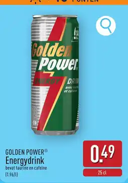 ALDI Golden Power Energydrink aanbieding