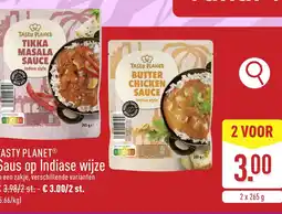 ALDI Tasty planet saus op indiase wijze aanbieding