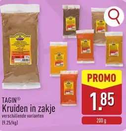 ALDI Tagin kruiden in zakje aanbieding