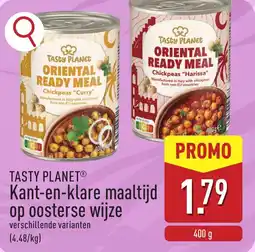 ALDI Tasty planet kant-en-klare maaltijd op oosterse wijze aanbieding