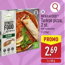 ALDI Mekkafood Turkse pizza aanbieding